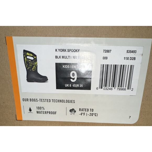 BOGS York Camo Boot Kids Toddler-Youth Boot 9kids - Picture 2 of 3